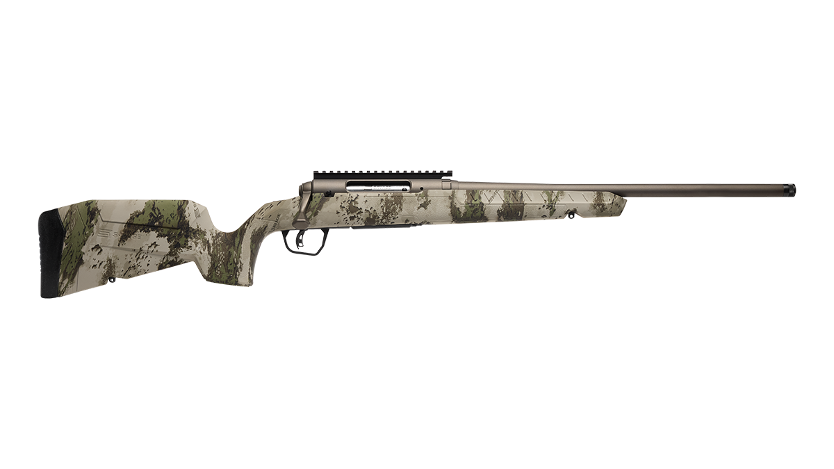 SAVAGE GEN2 AXIS II PRO COMPACT 6.5 CREED WOODLAND CAMO