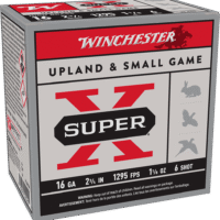 WINCHESTER SUPER X UPLAND 16 GA 2-3/4" #6 HB 1-1/8 OZ 25 RD/BX 10 BX/CS