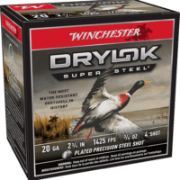 WINCHESTER DRYLOK SUPER STEEL 20 GA 2-3/4" #4 3/4 OZ 25 RD/BX 10 BX/CS