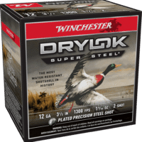 WINCHESTER DRYLOK SUPER STEEL 12 GA 3-1/2" #2  1-9/16 OZ 25 RD/BX 10 BX/CS