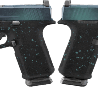 RUGER RXM 9MM PISTOL 4" NORTHERN LIGHTS SPLATTER O.R. 2-15RD MAGS - ORION EXCLUSIVE