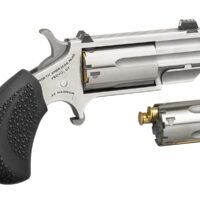 NORTH AMERICAN ARMS PUG 22MAG/22LR 1" SS CONV NS