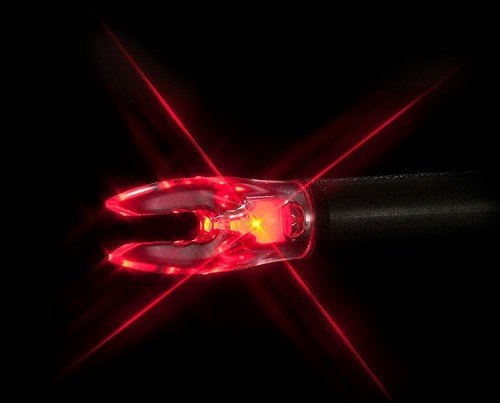 NOCKTURNAL LIGHTED NOCK - UNIVERSAL FIT RED 3/PACK - Image 2