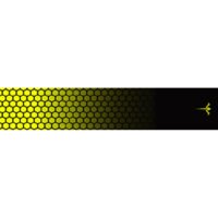 White Water Archery Honeycomb Fade Arrow Wraps Fade Flo Yellow 5 in. x 1.125 in. 15 pk.