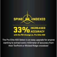 TenPoint Pro Elite 400 Select Carbon Arrows 20 in. Alpha-Nock HP 6 pk.