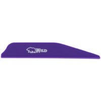 Bohning Wild Vanes 3 in. Purple 100 pk.