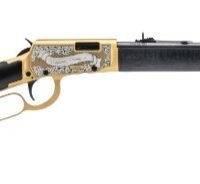 Rio Bravo R Reagan 22LR 18" Gold/Wood 15-rd