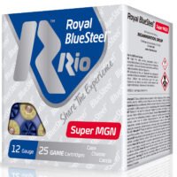 Rio Ammunition RBSSM40BB BlueSteel Royal 12Gauge 3.50" 1 3/8oz BB Shot 25 Per Box/10 Case