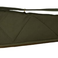 Boyt Harness OGC98PL09 Alaskan Rifle Case 48" Waxed OD Green Canvas w/ Brass Hardware & Quilted Flannel Lining for Scoped Rifles