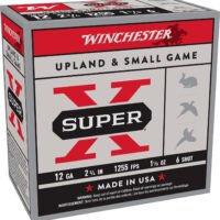 Winchester Ammo XU12H6 Super X Heavy Game Load 12Gauge 2.75" 1 1/8oz 6Shot 25 Per Box/10 Case