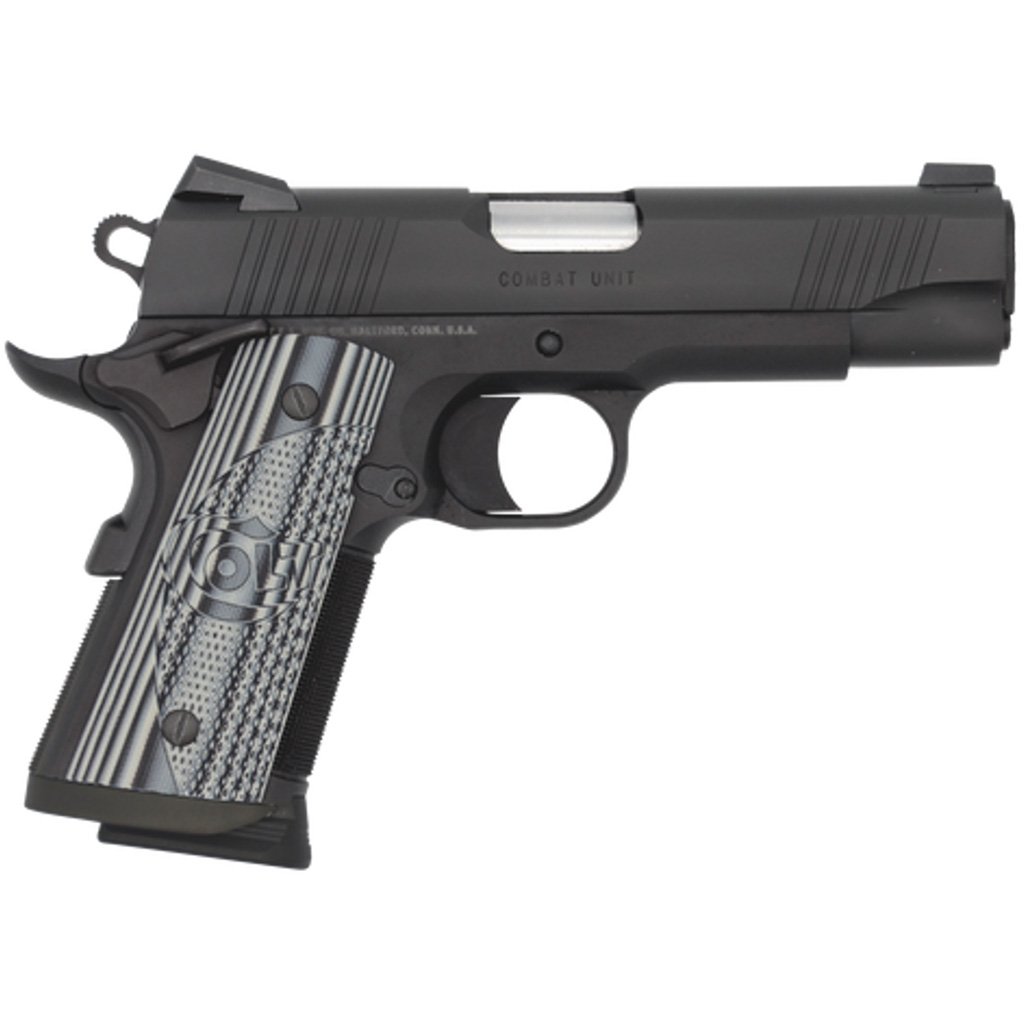 Colt 1911 CCU Concealed Carry Officers Pistol 9mm 4.25 in. Anodize / Black DLC 9 rd. - Image 2