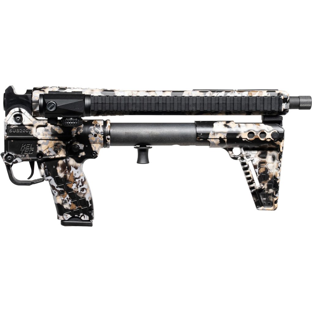 Keltec SUB2000 Gen 3 Defender Rifle 10 mm 16.15 in. Kryptek Skyfall w/Crossfire 15 rd - Image 2