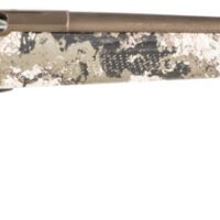 Tikka JRTXVW341 T3x Lite Full Size 300 WSM 3+1 24.30" Midnight Bronze Cerakote Fluted Threaded Barrel, Drilled & Tapped Steel Receiver, Veil Wideland Fixed Synthetic Stock