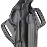 Galco FL212RB Fletch  OWB Black Leather Belt Slide Fits 1911 Right Hand