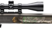 Traditions CR5841104421 NitroFire w/Scope 50 Cal 209 Primer 26" Gray Cerakote Fluted & Tapered Barrel, Drilled & Tapped Receiver, Realtree Edge Fixed Synthetic Stock, 3-9x40mm Duplex