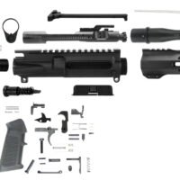 TacFire AR Build Kit 5.56x45mm NATO 7.50" Barrel Black for AR Platform