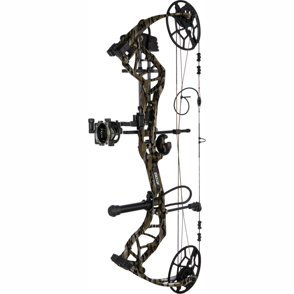 Bear Legit MAXX+ RTH Bow Package Mossy Oak Bottomland 70 lbs. RH - Image 2