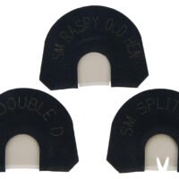Hunters Specialties STR05934 Lil' Strut Starter Pack Diaphragm Call Attracts Turkey Species Black
