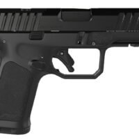 Rost Martin RM1CBLKOSP15 RM1C  9mm Luger 15+1 4" Black Match Grade Barrel, Black Tenifer Optic Ready/Serrated Steel Slide, Black Polymer Frame w/Picatinny Rail, Textured Grip, Ambidextrous