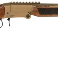 Gforce Arms GFTXP3520YT GFTXP  Youth 350 Legend 1rd 20" Bronze Cerakote Steel Barrel, Bronze Cerakote Picatinny Rail Steel Receiver, Fixed Walnut Wood Stock