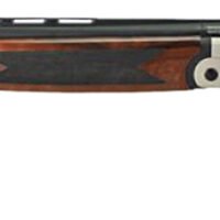 Iver Johnson Arms IJ60012LW28S IJ600 Lightweight Full Size 12 Gauge Break Open 3" 2rd 28" Black Over/Under Vent Rib Barrel, Silver Engraved Aluminum Receiver, Fixed Walnut Wood Stock, Ambidextrous
