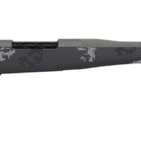 Fierce Firearms TWROG300PRC22GP Twisted Rogue Mini 300 PRC 22" Tungsten Cerakote Steel Threaded Barrel, Drilled & Tapped Steel Receiver, LR Negative Comb Phantom Camo Carbon Fiber Stock