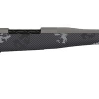 Fierce Firearms TWROG300WIN20GP Twisted Rogue 300 Win 20" Tungsten Cerakote Fluted Threaded Barrel, Drilled & Tapped Steel Receiver, LR Negative Comb Phantom Camo Carbon Fiber Stock