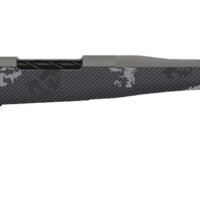 Fierce Firearms TWROG65PRC22GP Twisted Rogue 6.5 PRC 22" Tungsten Cerakote Steel Threaded Barrel, Drilled & Tapped Steel Receiver, LR Negative Comb Phantom Camo Carbon Fiber Stock