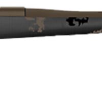 Fierce Firearms TWTROG308WIN18BT Twisted TI Rogue 308 Win 18" Black Cerakote Steel Threaded Barrel, Black Cerakote Drilled & Tapped Titanium Receiver, LR Negative Comb Trophy Camo Carbon Fiber Stock