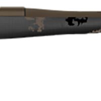Fierce Firearms TWTROG7PRC22BT Twisted TI Rogue 7mm PRC 22" Black Cerakote Steel Threaded Barrel, Black Cerakote Drilled & Tapped Titanium Receiver, LR Negative Comb Trophy Camo Carbon Fiber Stock
