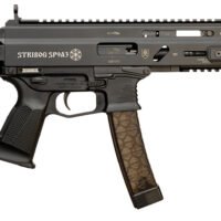 Grand Power 810091157978 Stribog SP9A3 9mm Luger 30+1 16" Black Picatinny Rail, Black Polymer Grip