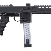 B&T Firearms BT-440000-C-US KH9 Covert 9mm Luger 30+1 6" Black Barrel, Black Cerakote Aluminum/Polymer Picatinny Rail Receiver, Black Finger Grooved Grip, Ambidextrous