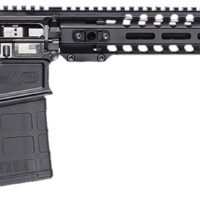 Patriot Ordnance Factory 02419 Rogue DI 308 Win 20+1 18.50" Picatinny Rail Receiver, M-LOK/Picatinny Rail Handguard, Black Polymer Stock & Grip