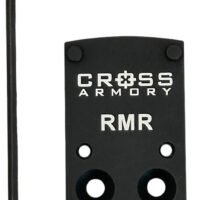 Cross Armory CRRMADAPTER Adapter Plate Black Oxide Aluminum Compatible w/ RMR Optics
