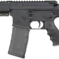 Rock River Arms BLK2132 LAR-15M  300 AAC Blackout 30+1 8" Black M-LOK Handguard, Black Aluminum Picatinny Rail Receiver, Black Polymer SB Tactical SBA3 Arm Brace, Black Hogue Rubber Grip