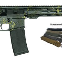 GLFA GL15 LBLK-RIFLE  BUNDLE 223 RIFLE  LICHEN-BLK