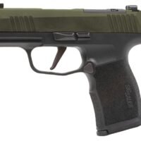 Sig Sauer 365X9GXR3P P365X  Micro Compact Frame 9mm Luger 12+1 3.10" Stainless Steel Optic Ready/Serrated Slide, Stainless Steel Frame w/Accessory Rail, RMSc Footprint