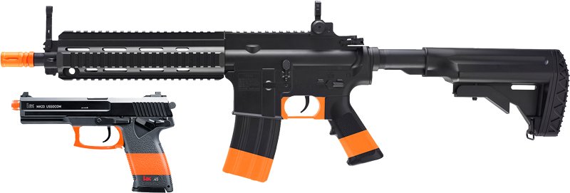 UMAREX HK 416 COMBAT KIT AEG - AIRSOFT ELECTRIC POWERED BLACK