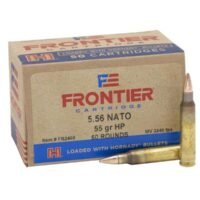 FRONTIER® 5.56 NATO 55 GR HOLLOW POINT MATCH™ (50 - ORIENTED) 50RD/BX 10BX/CS