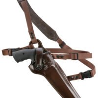 Galco KK172H Kodiak Chest Holster Havana Brown Leather Sholder Strap,Torso Strap Fits Taurus Raging Bull Fits S&W 460/500 8.375" Right Hand