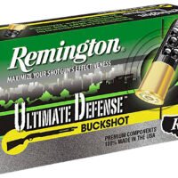 Remington Ammunition 20633 Ultimate Defense Buckshot 12Gauge 3" 00Buck Shot 5 Per Box/20 Case