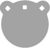 BASH TARGET AR500 GONG TARGET - ROUND 6"-1/2" THICK