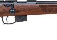 ANSCHUTZ 1761 D HB 17HMR - 18" TB BLUED/WALNUT CLASSIC