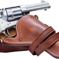 CIMARRON DOC HOLLIDAY SET - 45LC SS W/KNIFE & HOLSTER