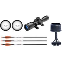 Wicked Ridge Invader M1 De-Cock Crossbow Package ACU50 Sled Pro View 400 Scope Peak Camo