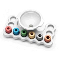 Area 419 Master Funnel Kit 22-338 Heads/ Funnel/ Handle/ Storage Block