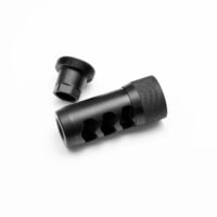 Area 419 Hellfire Self Timing Muzzle Brake 6.5mm Black Nitride 5/8-24