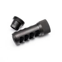 Area 419 Sidewinder Magnum Self Timing Muzzle Brake 338 cal Black Nitride 5/8-24
