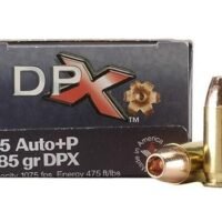 COR-BON Handgun Ammunition .45 ACP 185 gr DPX 1075 fps 20/box