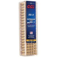 CCI Suppressor Max Rimfire .22 LR 45gr HP 970 fps 100/ct